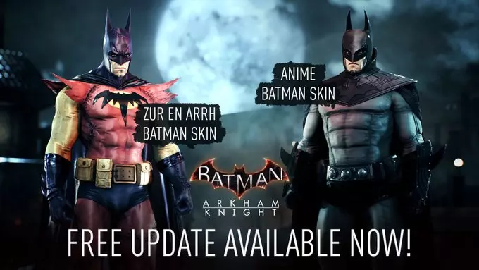 Разработчик Rocksteady выпустил неожиданное обновление для Batman: Arkham Knight 2015 года, добавив два довольно малоизвестных скина Бэтмена.