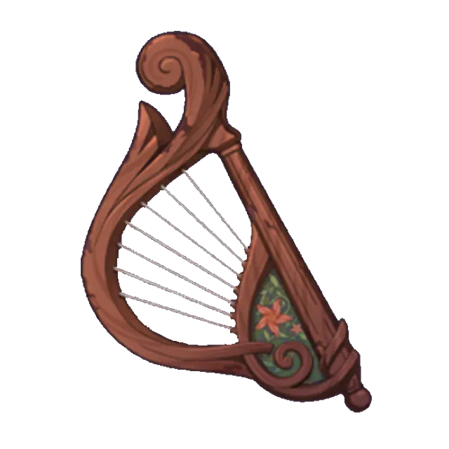 Старинная лира - инструмент, который игрок получает от Амадии из деревени Вимара во время прохождения задания "Питомник грёз.