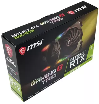 Image of MSI GeForce RTX 2080 SUPER 8.0GB GAMING X TRIO