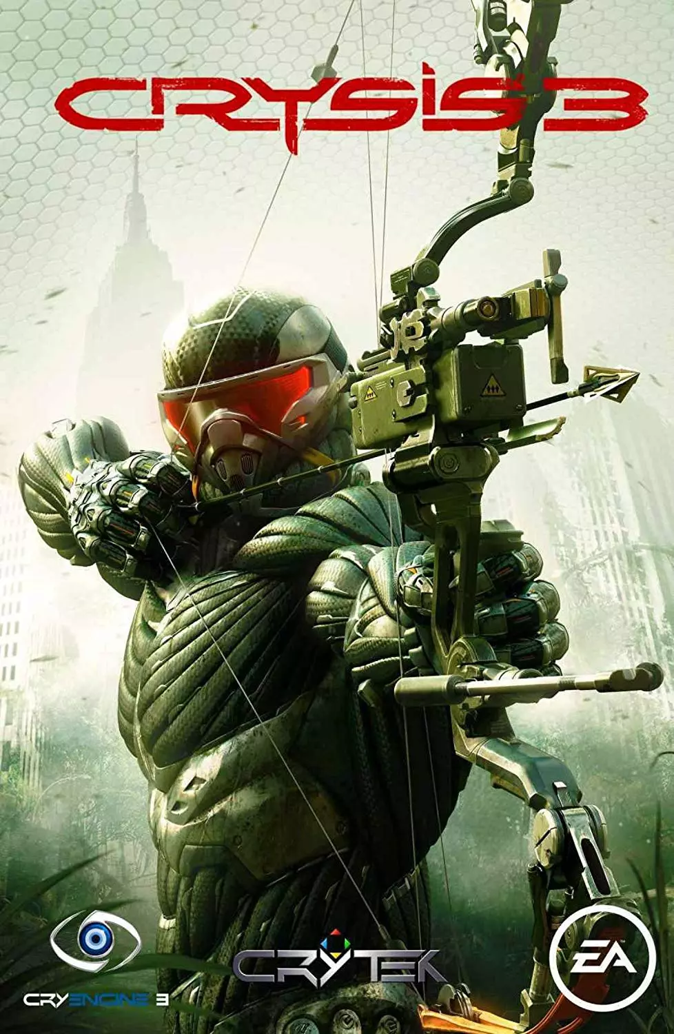 Crysis 3 — мультиплатформенная компьютерная игра, научно-фантастический шутер от первого лица, разработанный немецкой компанией Crytek и изданный Electronic Arts.