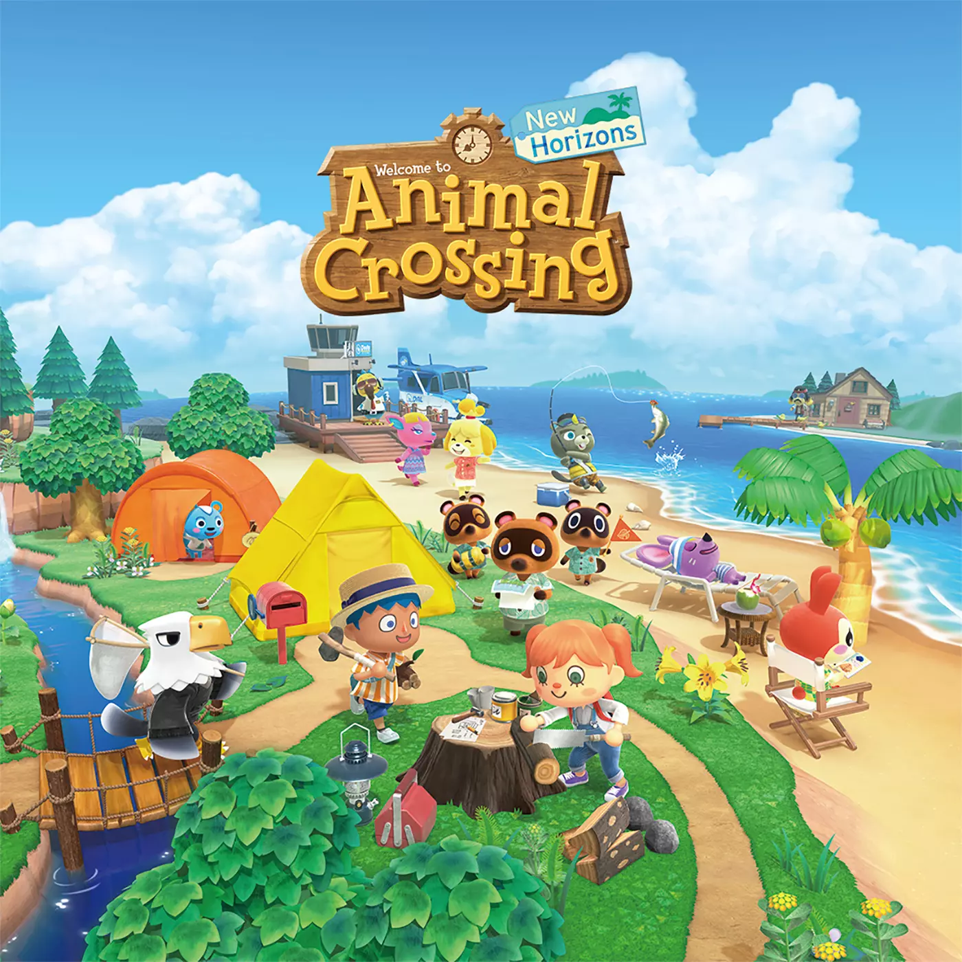 Украшайте свой дом, занимайтесь садом, рыбачьте, исследуйте свой остров и украшайте свое жилище в новой игре известной серии Animal Crossing.