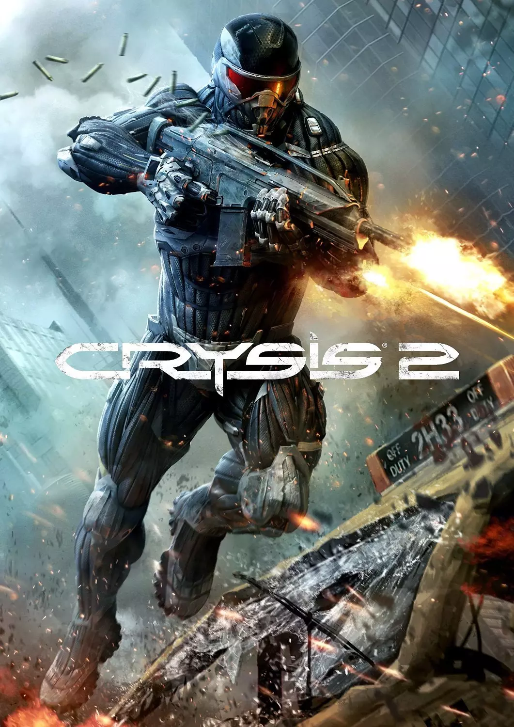 Crysis 2 (произносится [ˈkrʌɪsɪs tuː]) — мультиплатформенная компьютерная игра, научно-фантастический шутер от первого лица, разработанный немецкой компанией Crytek и изданный Electronic Arts.